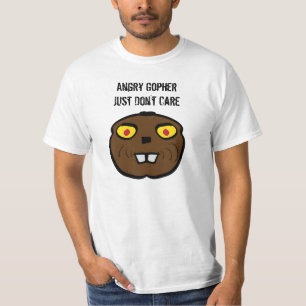 Arg Gopher bryr sig inte om leksaksdjur T-shirt