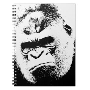 Arg Gorilla Anteckningsbok