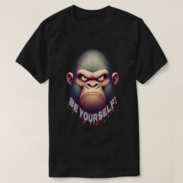 arg gorilla t shirt (Design framsida)