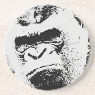 Arg Gorilla Underlägg Sandsten