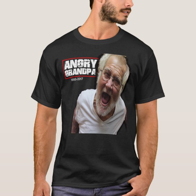 ARG GRANDPA i minne RIP Classic T-Shirt (Framsida)