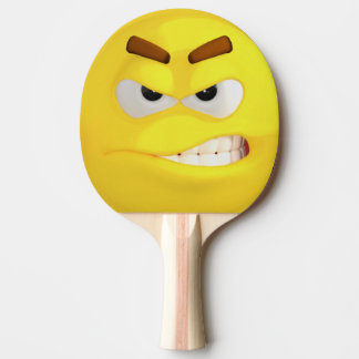 Arg Gult Emoji Ping-Pong Paddle Pingisracket