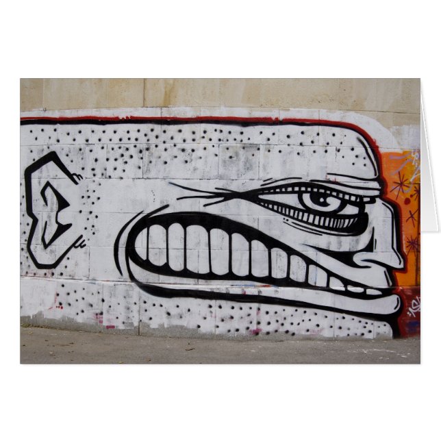 Arg Guy Hälsningskort (Framsidan Horizontal)