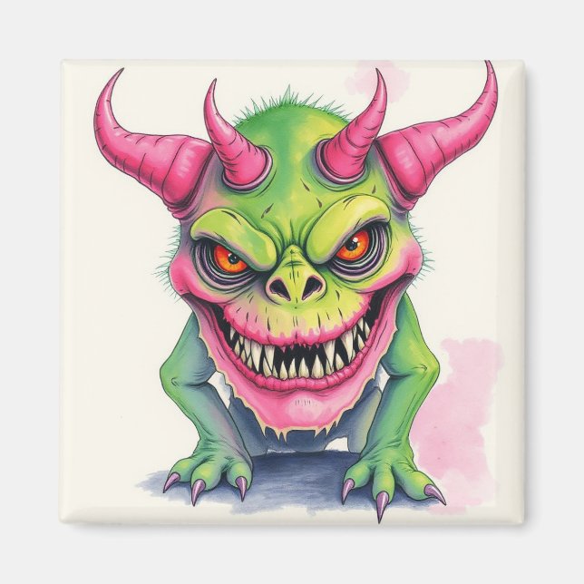 Arg Horned Monster Magnet (Framsidan)