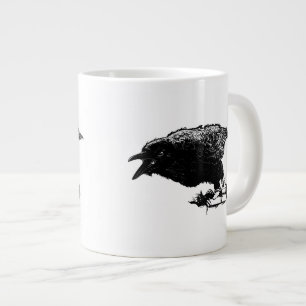 Arg i svart Plocka - bakgrunden Jumbo Mugg