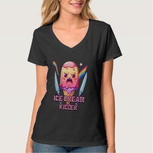 Arg Ice Cream Killer Grimly Glass Gangster So T Shirt