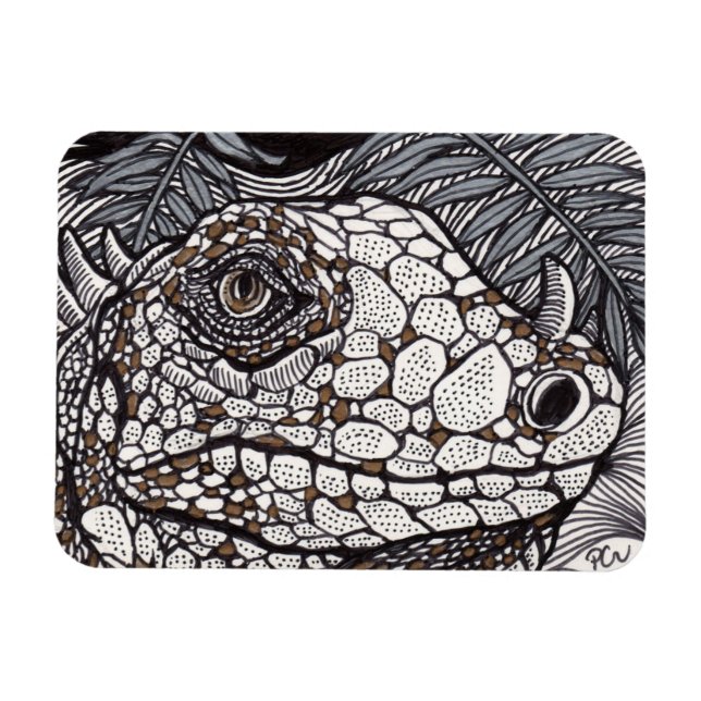 Arg Iguana Magnet (Horisontell)