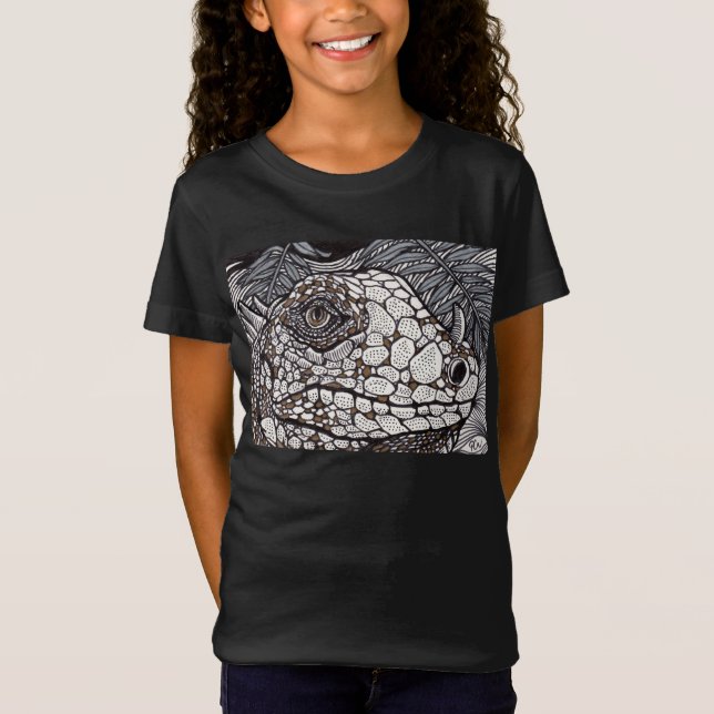Arg Iguana T Shirt (Framsida)