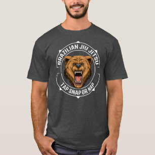 Arg Jiu Jitsu Bear Brazilian Jiu Jitsu BJJ T Shirt