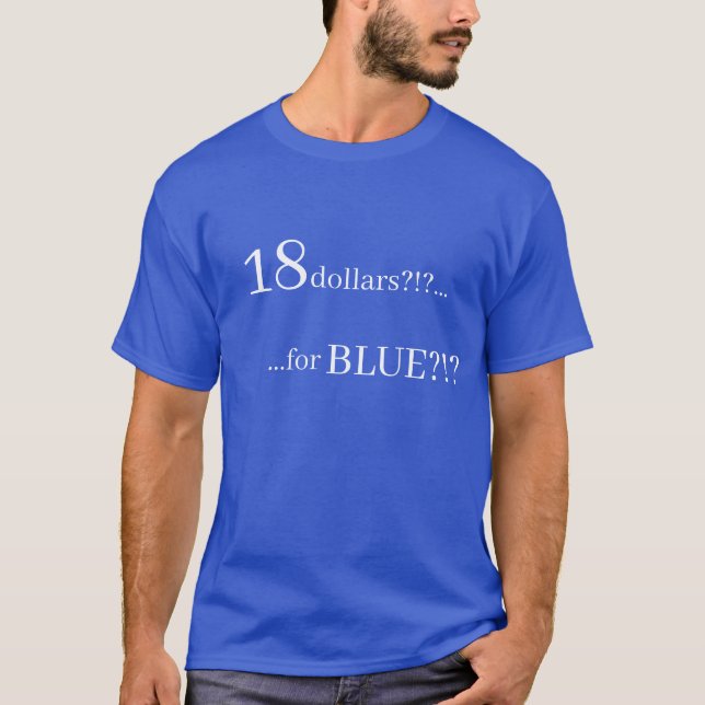Arg Joe Fallout '76 meme Blue? T Shirt (Framsida)