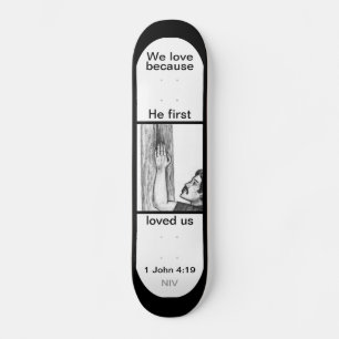 Arg kärlekskateboard mini skateboard bräda 18,7 cm