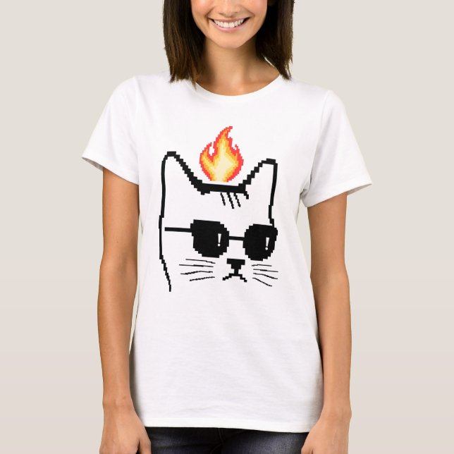 Arg Katt T Shirt (Framsida)