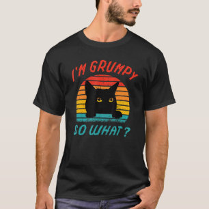 Arg kattminne jag är grumpy så vad 3 t shirt