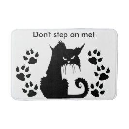 Arg Kattunge mönster Badrumsmatta