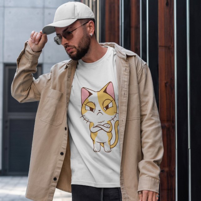 Arg Kitten T Shirt (Skapare uppladdad)