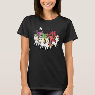 Arg Koalas Riding Unicorns Meme Mythical Creatur T Shirt
