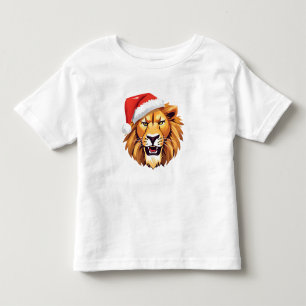 Arg Lejona ansikte Safari jultomte T Shirt