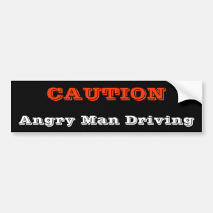 Arg Man Driving Bildekal