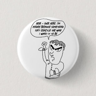 Arg Man magnet Knapp