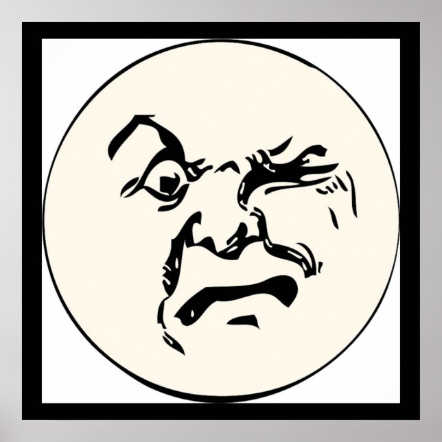 ARG MÅNE POSTER (Framsidan)