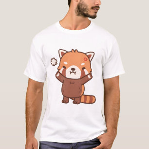 Arg, men ändå Cute Staclt Red Panda T Shirt