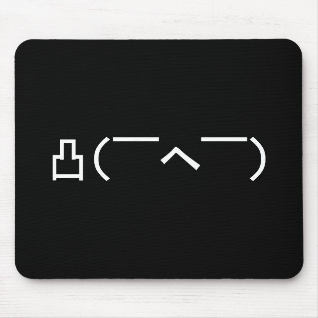 Arg Mitten Finger, japanska Kaomoji Musmatta (Framsidan)
