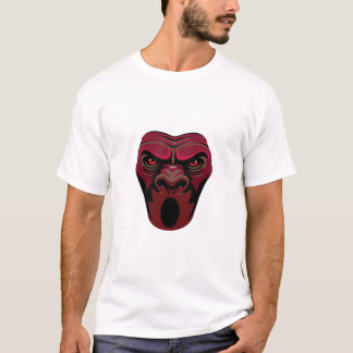 Arg Monkey Ansikte T Shirt