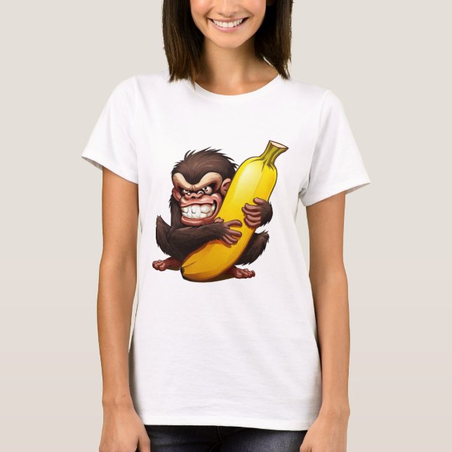 Arg Monkey-shirt T Shirt (Framsida)