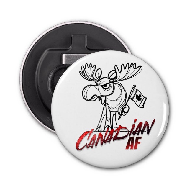 Arg Moose Canadian AF Flasköppnare (Framsidan)