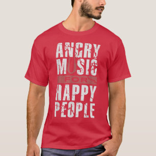 Arg Music för Lycklig T Shirt