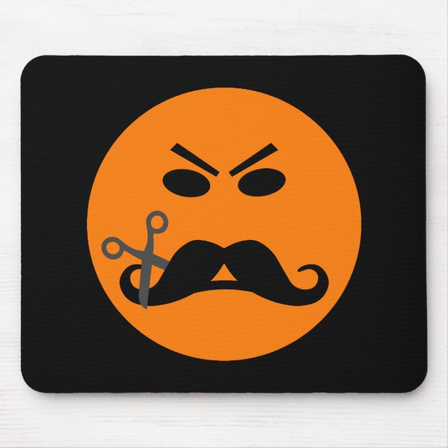 Arg Mustache mousepad Musmatta (Framsidan)