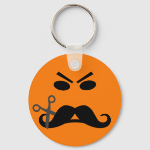 Arg Mustache-nyckelring Nyckelring