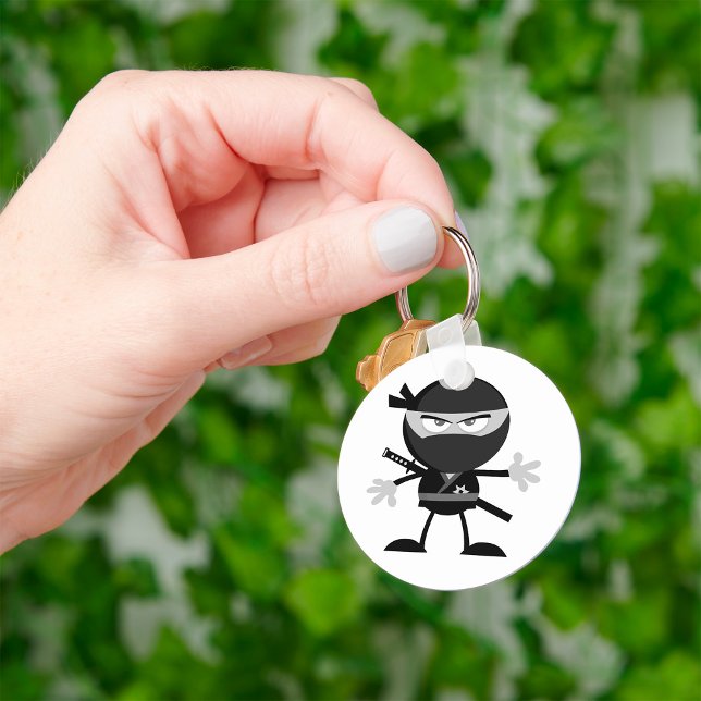 Arg Ninja Warrior Keychain Nyckelring (Skapare uppladdad)