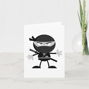 Arg Ninja Warrior Note-kort Kort