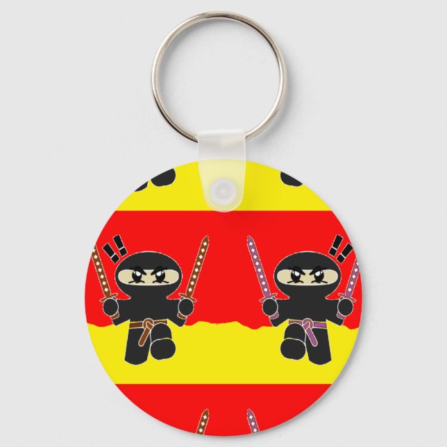 Arg ninjas nyckelring (Framsida)
