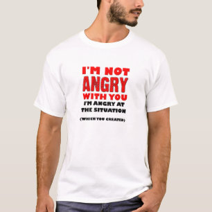 Arg på Situationen Rollig T-shirt