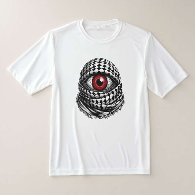 arg Palestine öga T Shirt (Laydown)