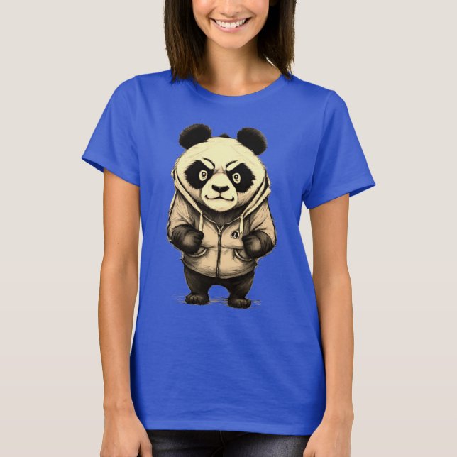 Arg Panda Cute Animal Design T Shirt (Framsida)