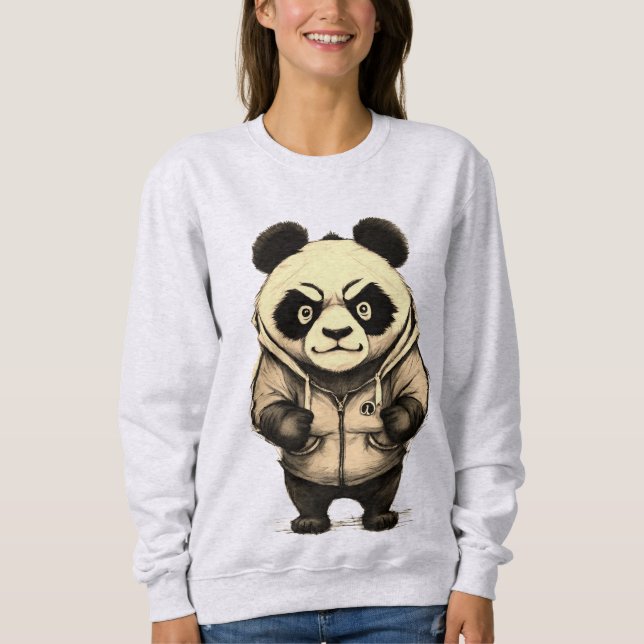 Arg Panda Cute Animal Design T Shirt (Framsida)