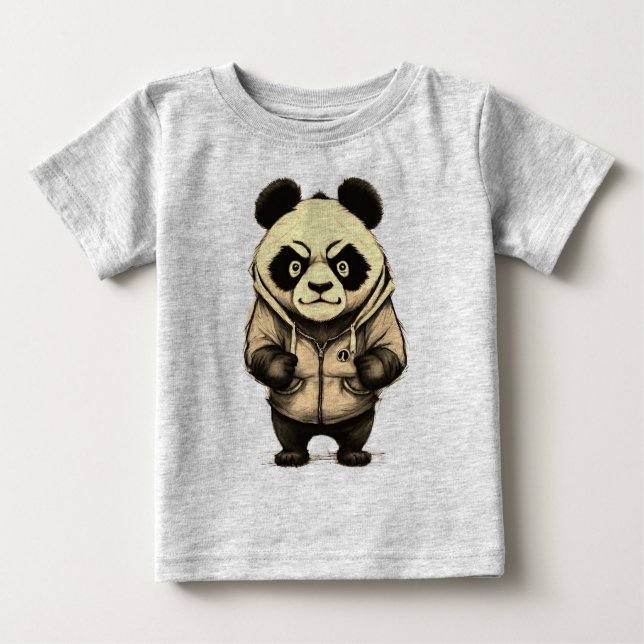 Arg Panda Cute Animal Design T Shirt (Framsida)
