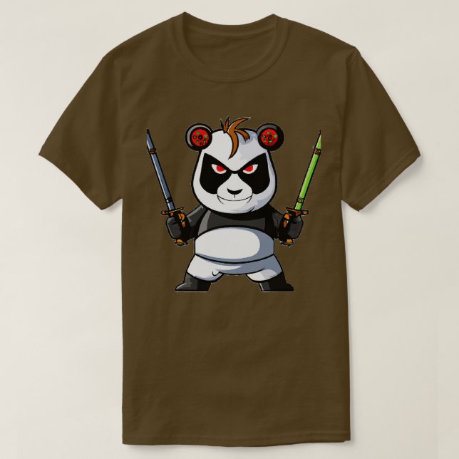 Arg Panda T Shirt (Design framsida)