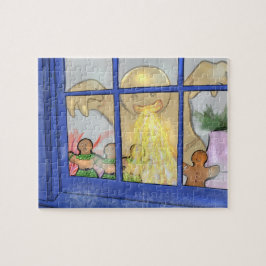 Arg Pepparkaksgubbe Puzzle - 110 delarare Pussel