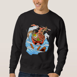 Arg Pho Bowl Instant Noods Lång Ärmad Tröja
