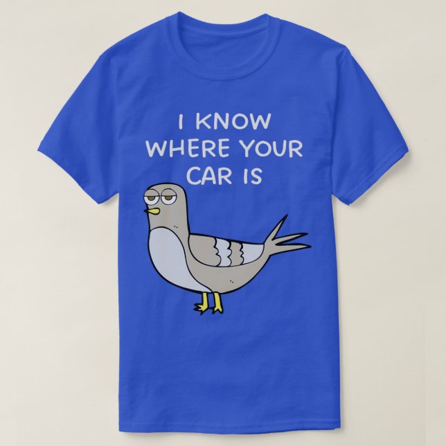Arg Pigeon T Shirt (Design framsida)