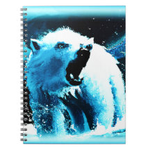 "Arg Polar Bear" Cute Painting. Köp nu