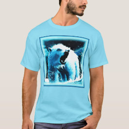 "Arg Polar Bear" Cute Painting. Köp nu T Shirt