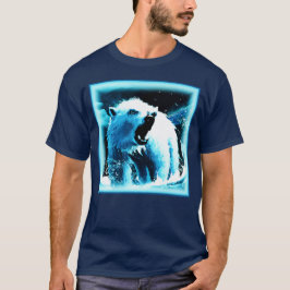 "Arg Polar Bear" Cute Painting. Köp nu T Shirt
