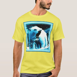 "Arg Polar Bear" Cute Painting. Köp nu T Shirt