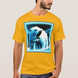 "Arg Polar Bear" Cute Painting. Köp nu T Shirt