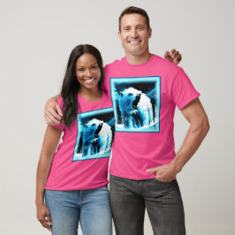 "Arg Polar Bear" Cute Painting. Köp nu T Shirt